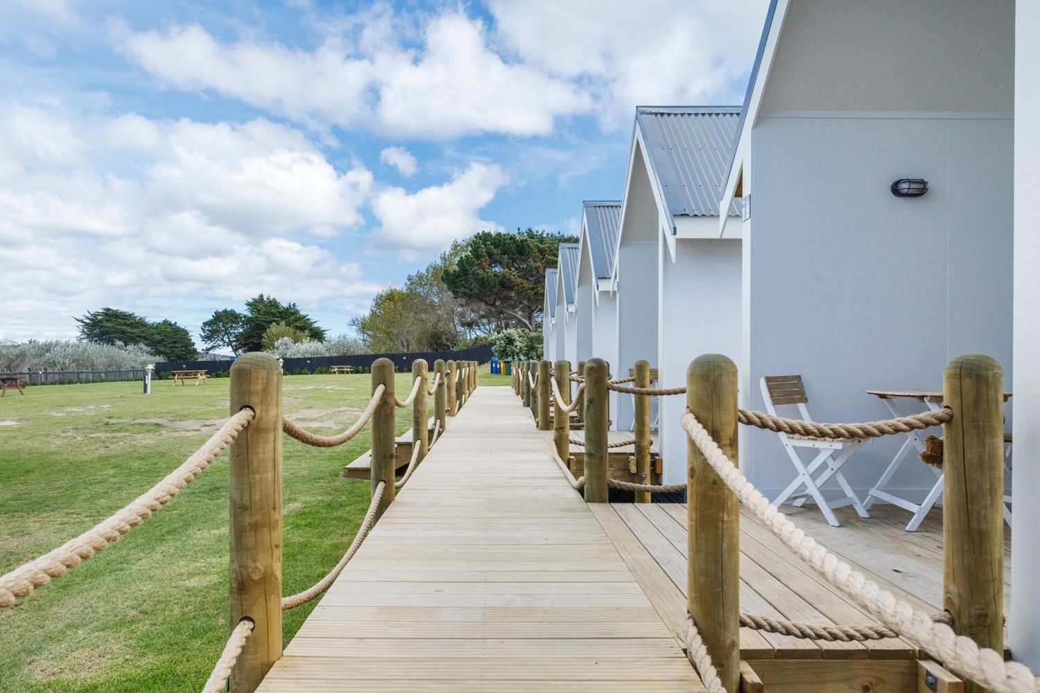 Foxton Beach Holiday Park Exterior foto