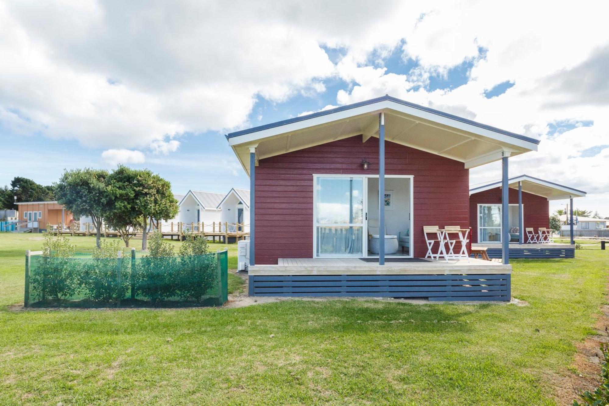 Foxton Beach Holiday Park Exterior foto